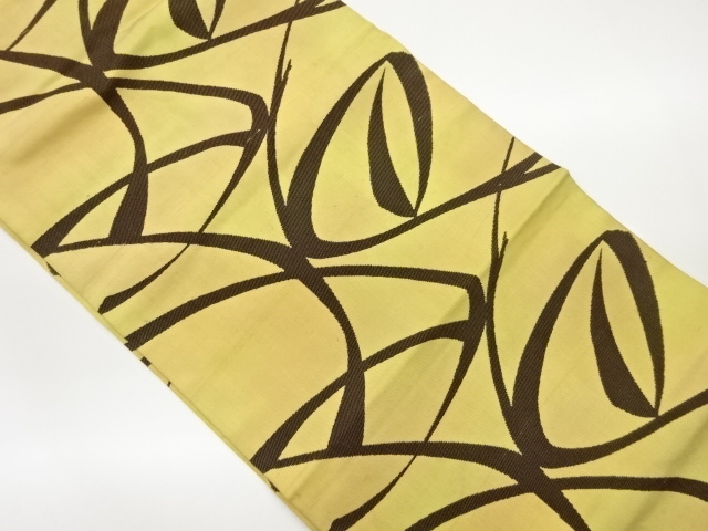 JAPANESE NAGOYA OBI / TSUMUGI / WOVEN ABSTRACT